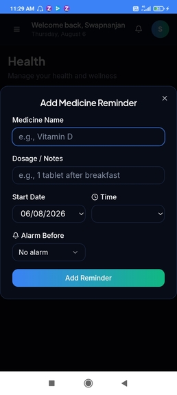 LifeOS AI: Multi-Agent Productivity Engine – screenshot 4
