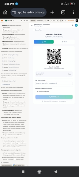 LifeOS AI: Multi-Agent Productivity Engine – screenshot 8