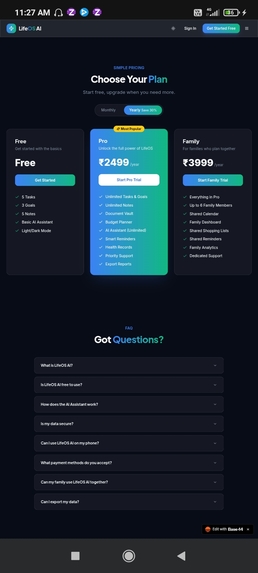 LifeOS AI: Multi-Agent Productivity Engine – screenshot 11