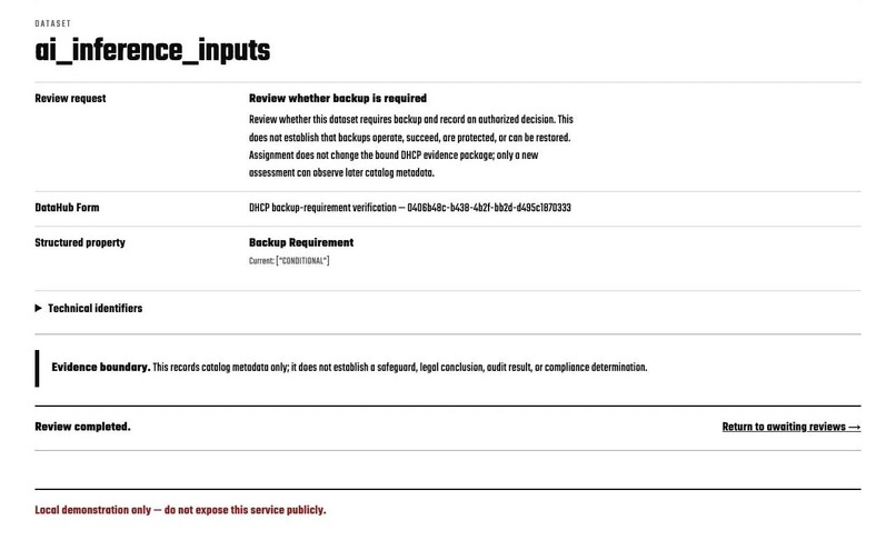 DataHub Compliance Posture (DHCP) – screenshot 8
