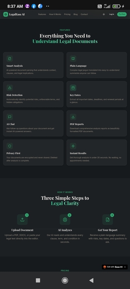 LeagalEase-AI – screenshot 12