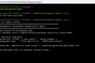 DataGuard: Autonomous PII Agent