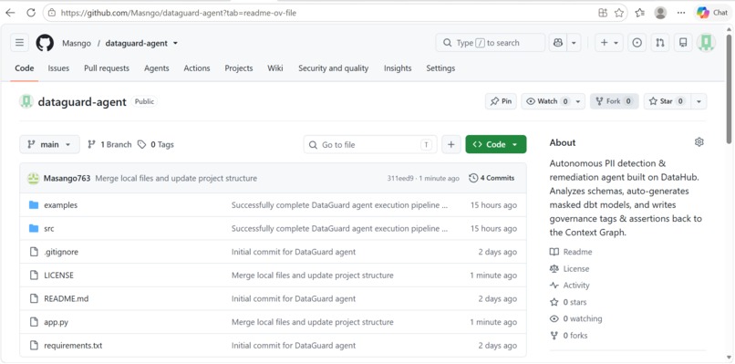 DataGuard: Autonomous PII Agent – screenshot 5