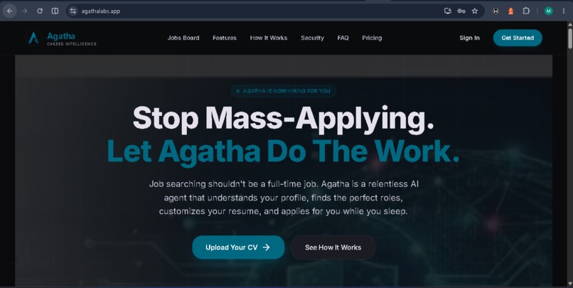 Agatha Career Intelligence – screenshot 1