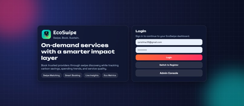 EcoSwipe  – screenshot 2