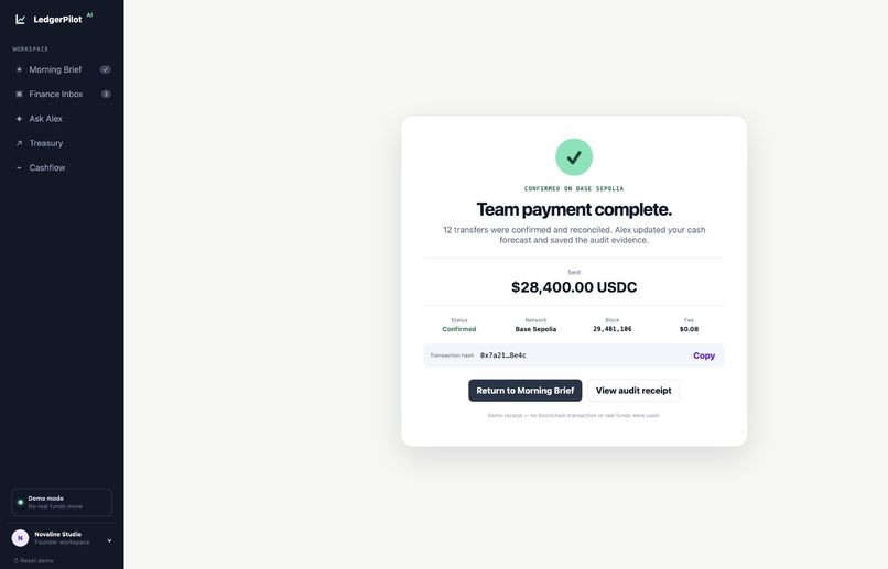LedgerPilot AI – screenshot 2