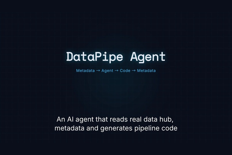 DataPipe Agent — Metadata-Aware Pipeline Code Generator – screenshot 5