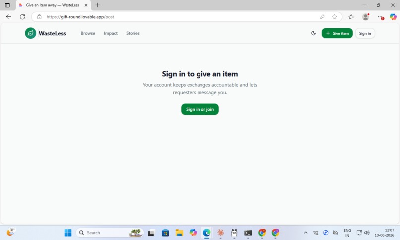 WasteLess – screenshot 4