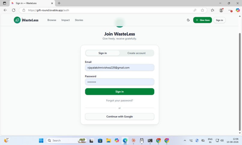 WasteLess – screenshot 5