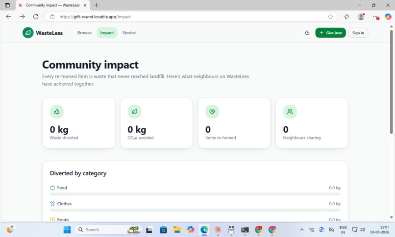 WasteLess – screenshot 6
