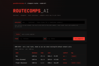 RouteComps AI