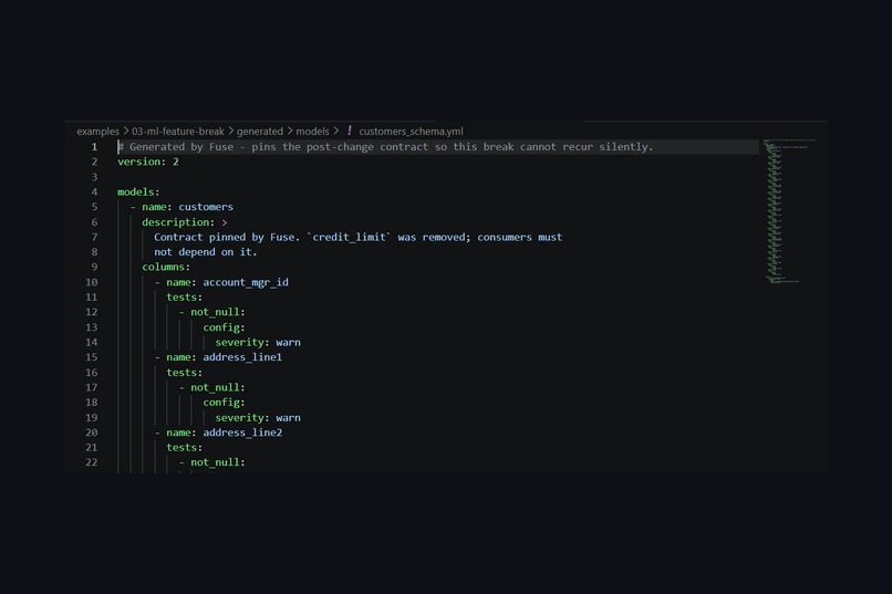 Fuse: the blast-radius agent for DataHub – screenshot 6