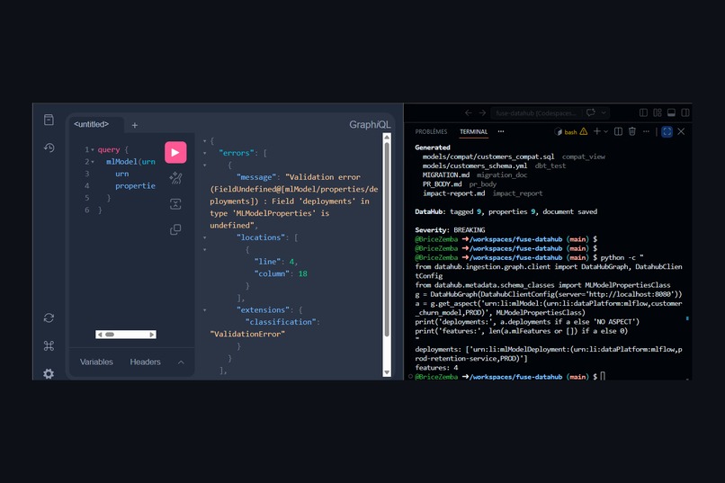 Fuse: the blast-radius agent for DataHub – screenshot 14