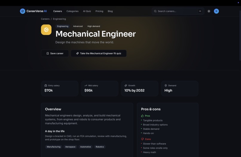 CareerVerse-AI – screenshot 4