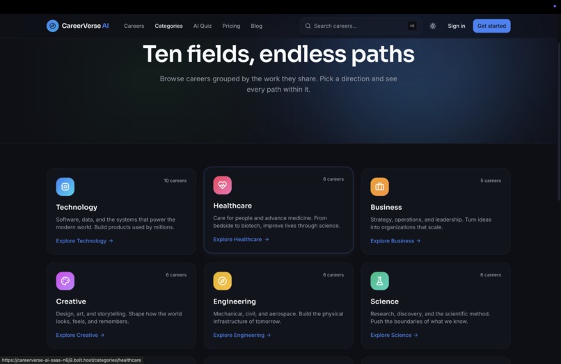 CareerVerse-AI – screenshot 6