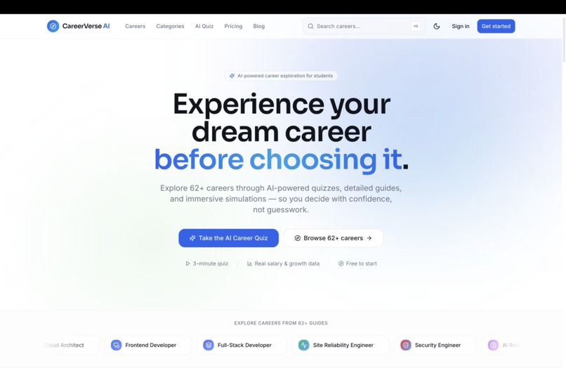 CareerVerse-AI – screenshot 7