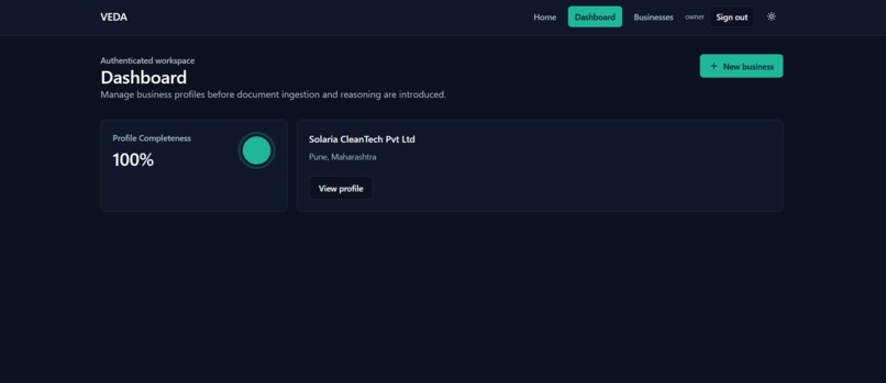 VEDA - Verified Enterprise Decisions & Auditing – screenshot 4