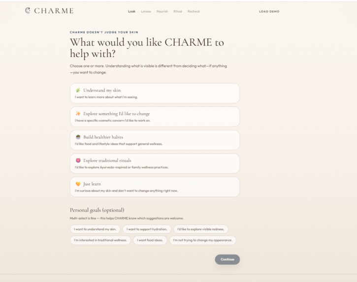 CHARME – screenshot 1