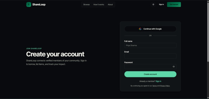 ShareLoop — Share More. Waste Less. – screenshot 3