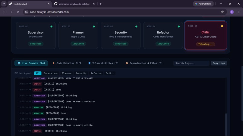 CodeCatalyst – screenshot 6