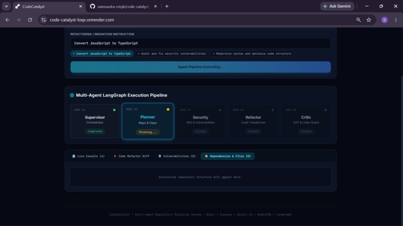 CodeCatalyst – screenshot 7