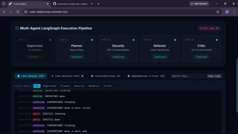 CodeCatalyst – screenshot 8