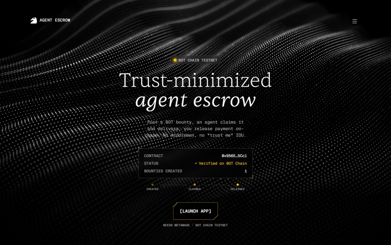 Agent Escrow – screenshot 1