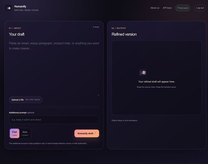Humanify – screenshot 1