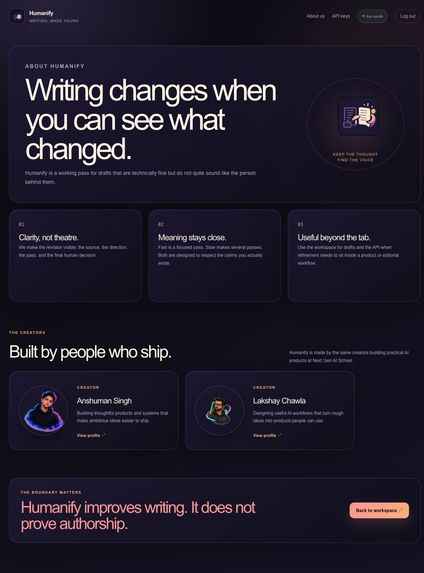 Humanify – screenshot 3