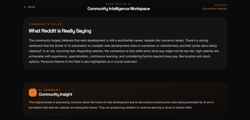 RedditPulse AI – screenshot 5