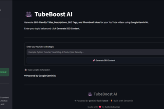 TubeBoost AI