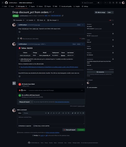 Tether – screenshot 1