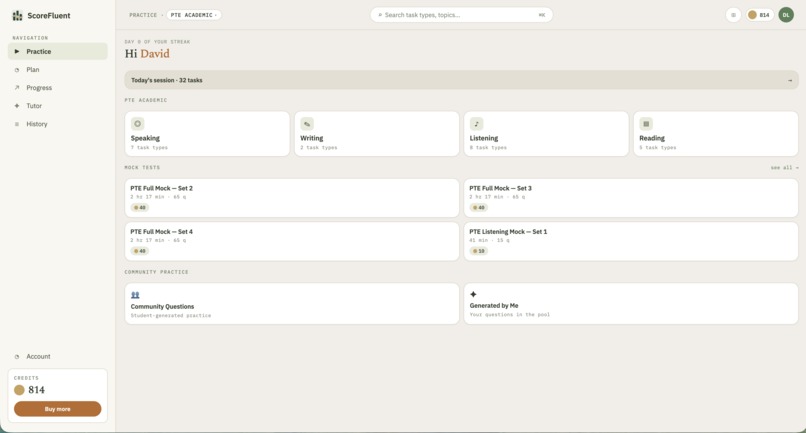 ScoreFluent – screenshot 1