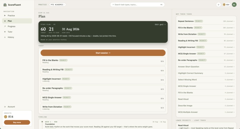 ScoreFluent – screenshot 1
