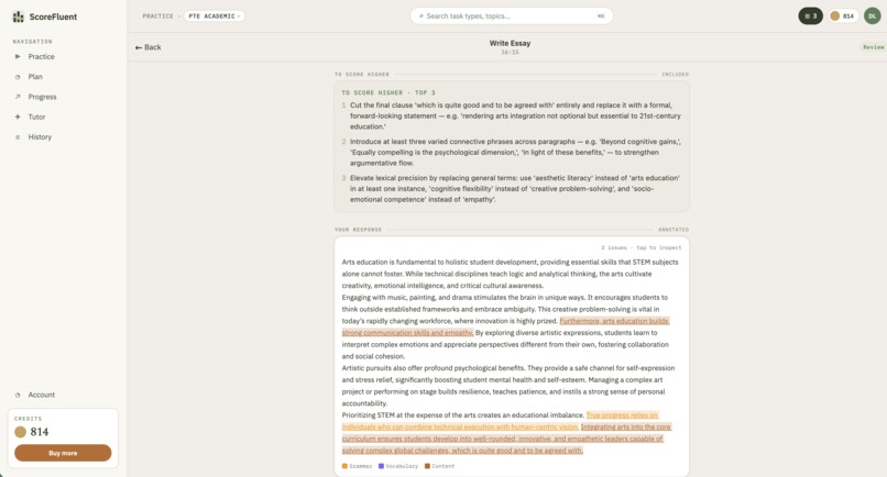 ScoreFluent – screenshot 2