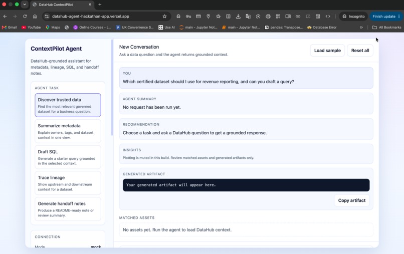 The Context Agent – screenshot 1