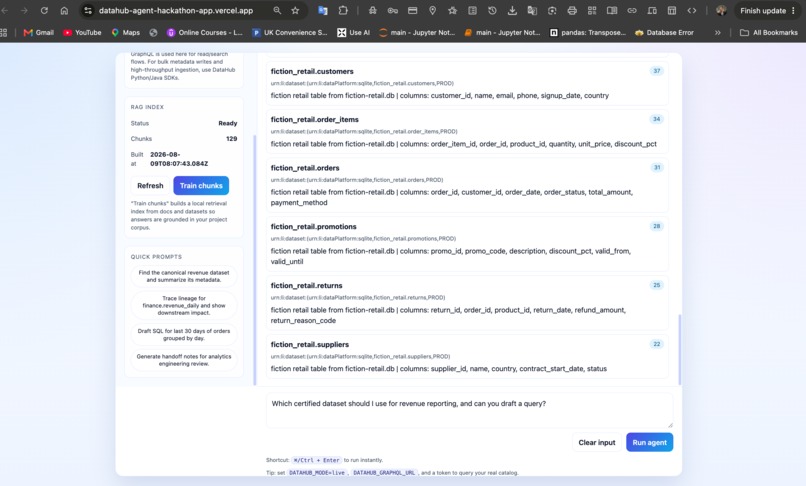The Context Agent – screenshot 2