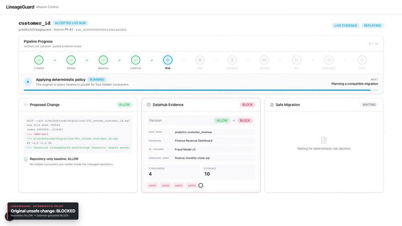 LineageGuard – screenshot 2