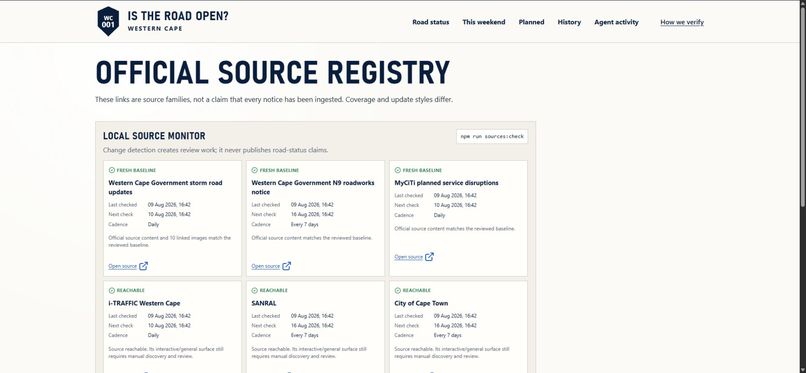 Is The Road Open? — Western Cape – screenshot 1