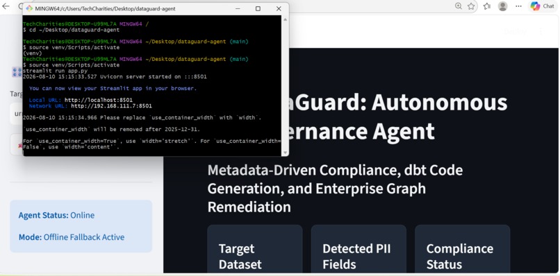 DataGuard: Autonomous PII Agent – screenshot 6