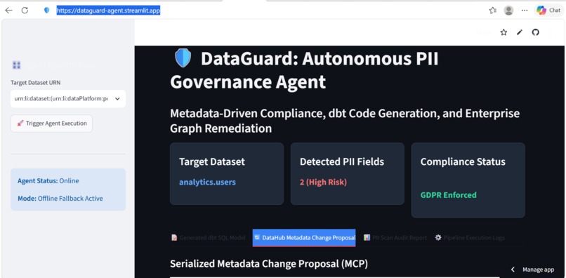 DataGuard: Autonomous PII Agent – screenshot 7