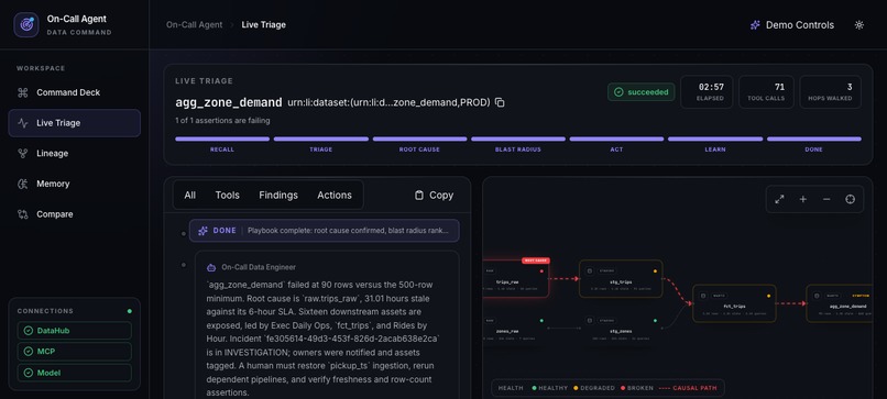 On-Call Data Engineer Agent – screenshot 5