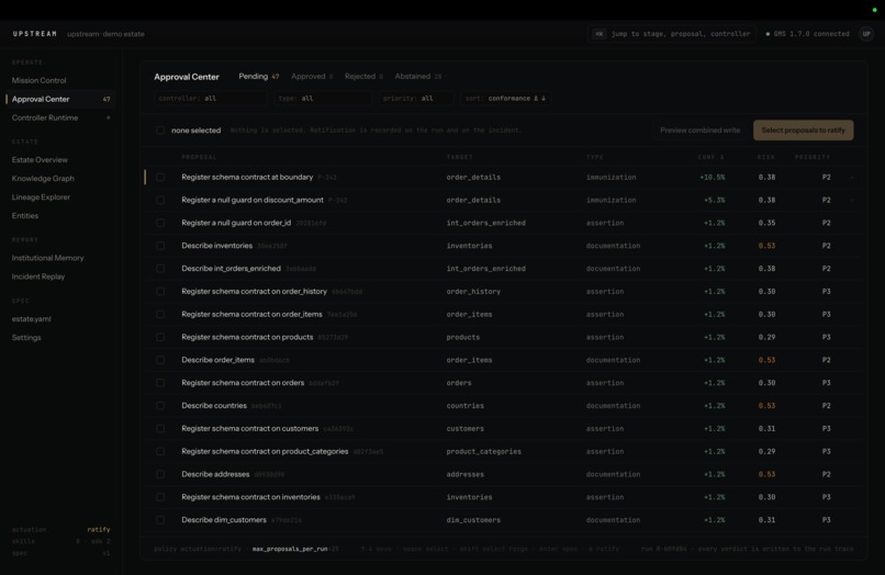 Upstream – screenshot 3