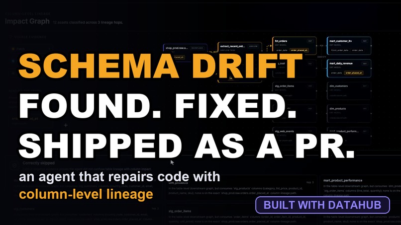 Schema-Drift Auto-Repair Agent – screenshot 1