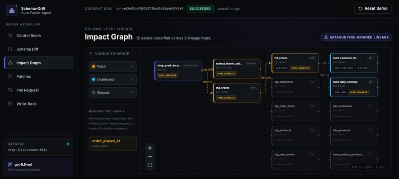 Schema-Drift Auto-Repair Agent – screenshot 5