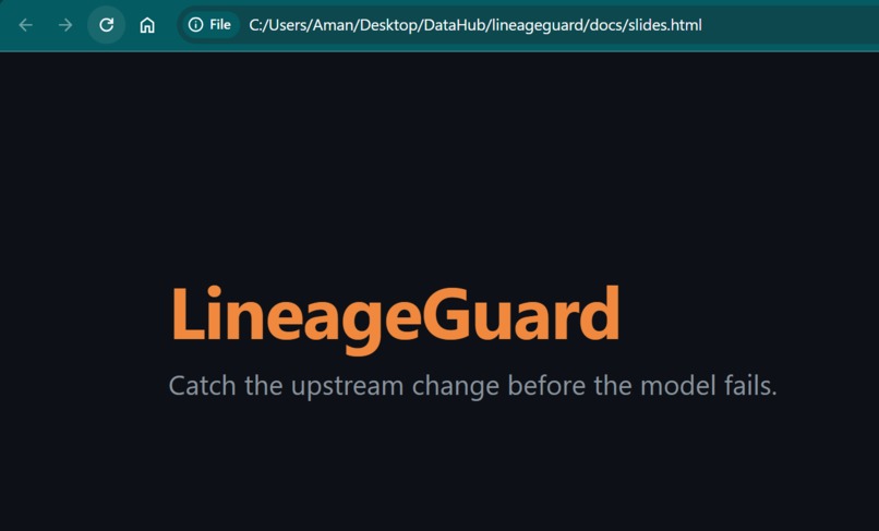 LineageGuard – screenshot 2