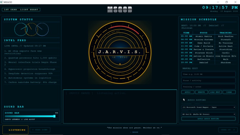 JARVIS – screenshot 2