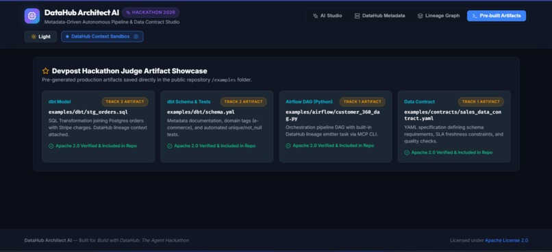 DataHub Architect AI – screenshot 4