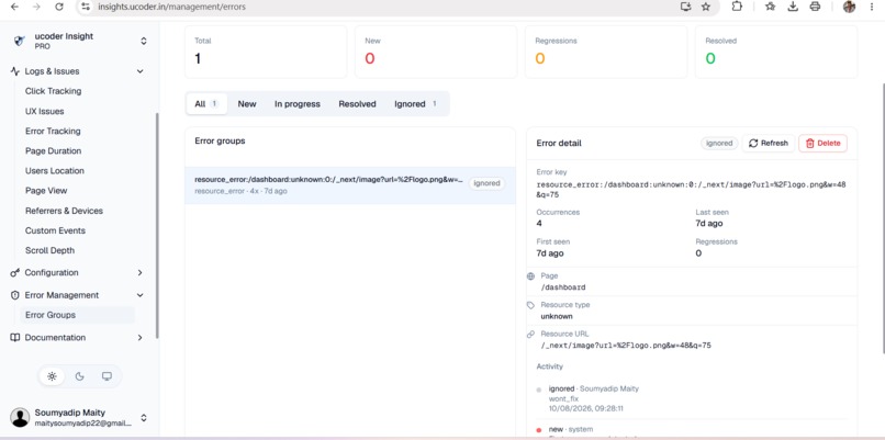 Ucoder Insights – screenshot 5
