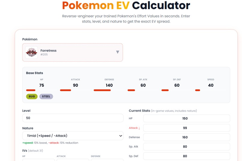 Roll a random Pokemon from all 9 generations – screenshot 1